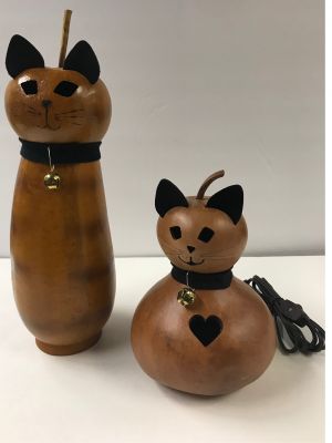 Two Meadowbrook Cat Gourds