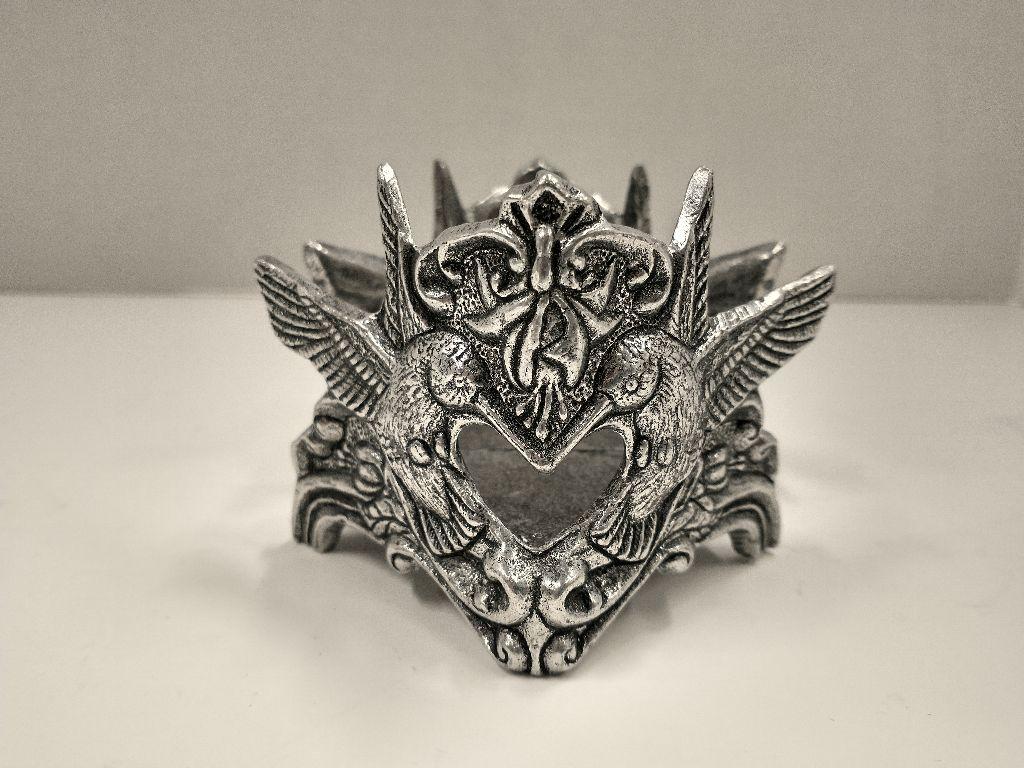 Pewter Candleholder