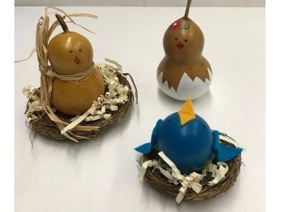 Little Peep Gourd Decorations