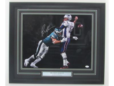 Brandon Graham Eagles Autographed SB LII ''Fumble''