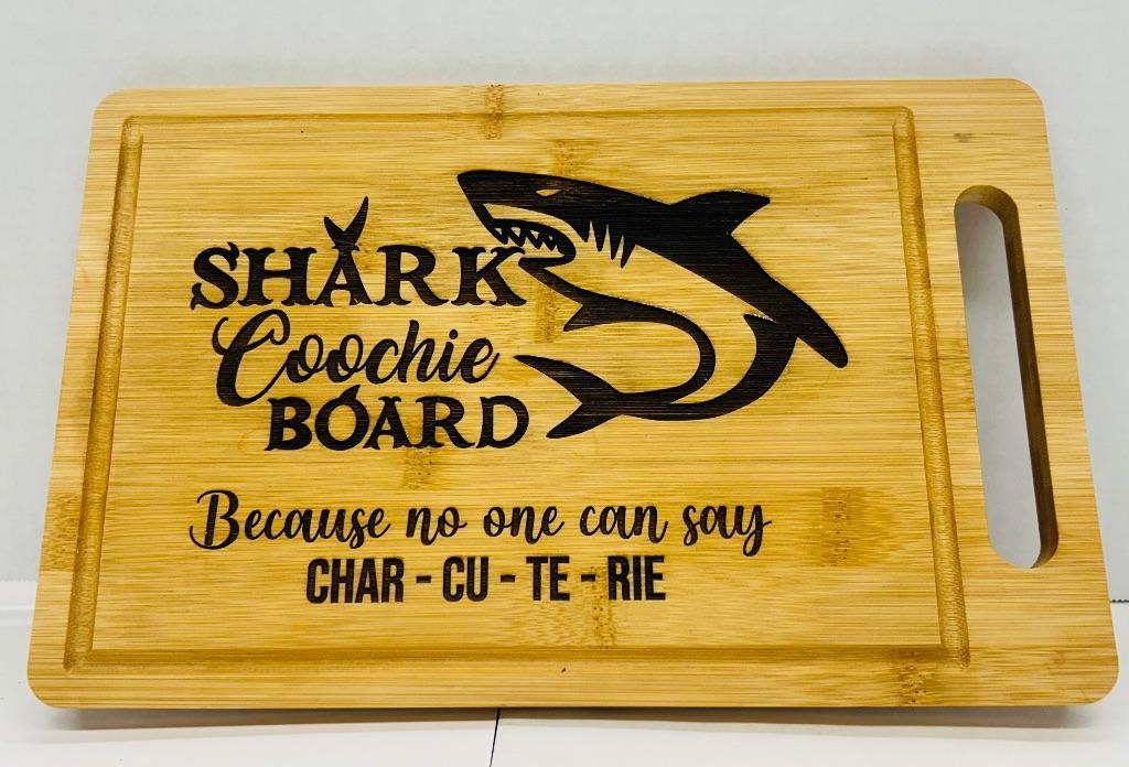 Shark-Themed Serving Board