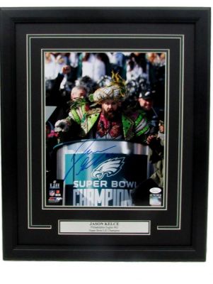 Jason Kelce Eagles ''At the Podium'' Photo