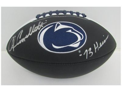 John Cappelletti Autographed / Inscribed PSU Logo Football