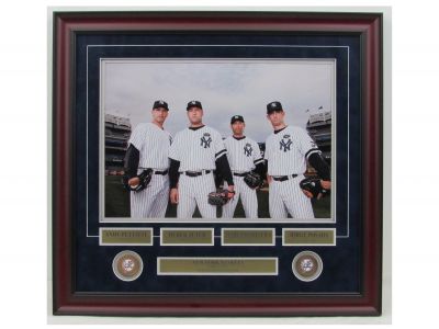 Yankees ''Core Four'' WS Champions Photo
