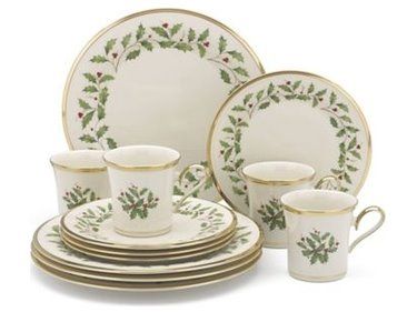 12 piece Holiday Dinnerware by Lenox #2