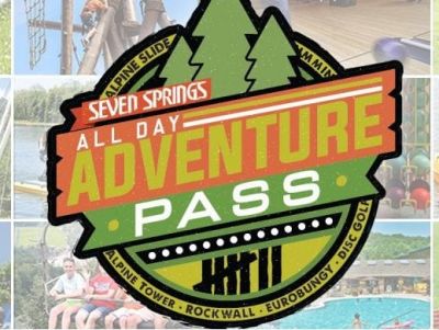 Four All- Day Adventure Passes at Seven Springs Resort