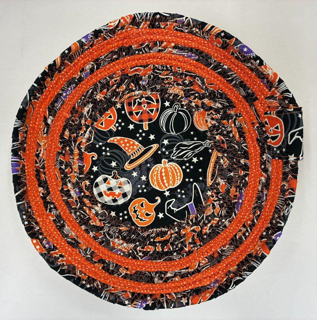 Halloween Fabric Basket