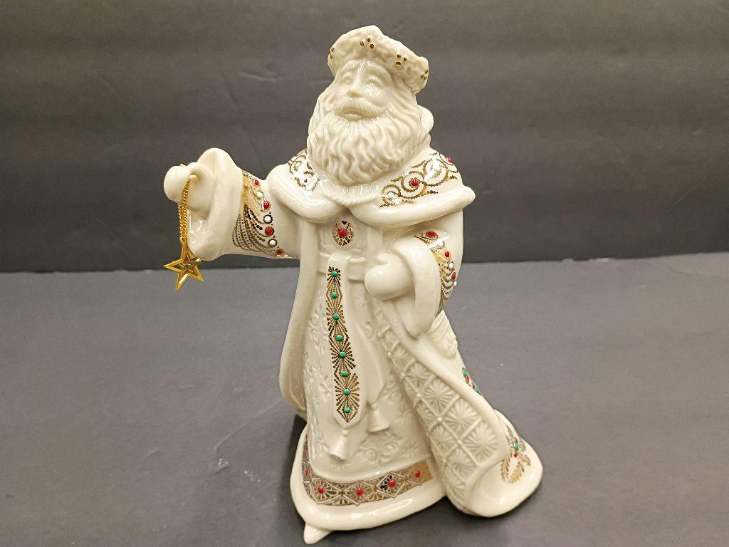 Vintage Lenox China Jewels Victorian Santa