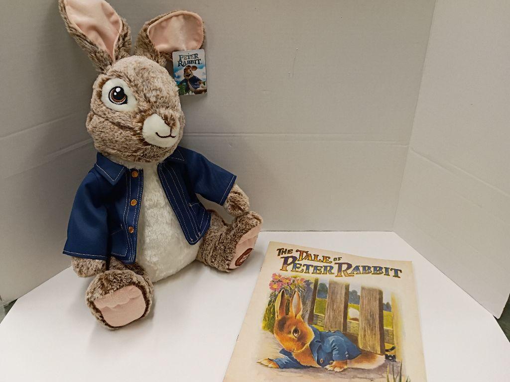 Plush Peter Rabbit and The Tale of Peter Rabbit Book...