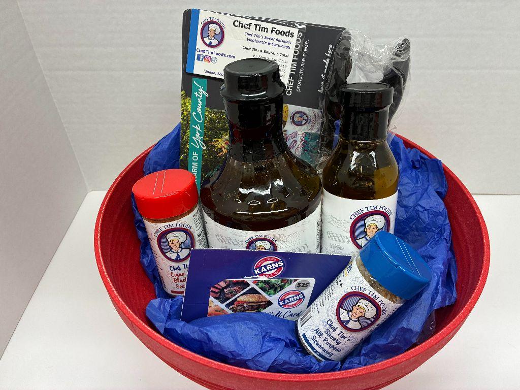 Chef Tim's Salad Bowl and Gift Card