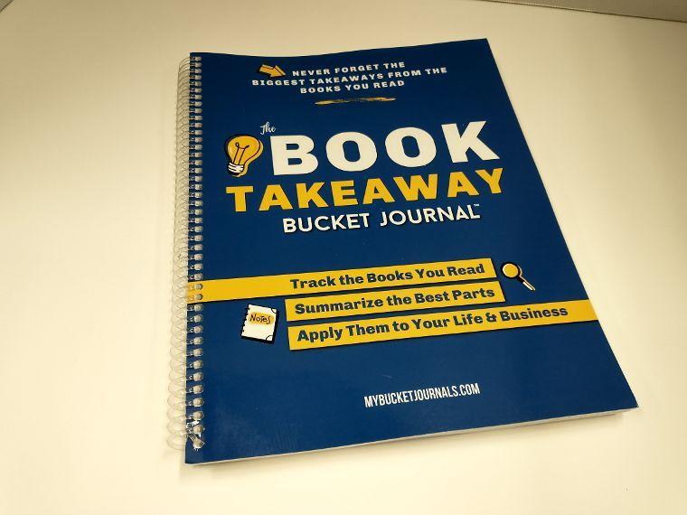 Book Takeaway Bucket Journal