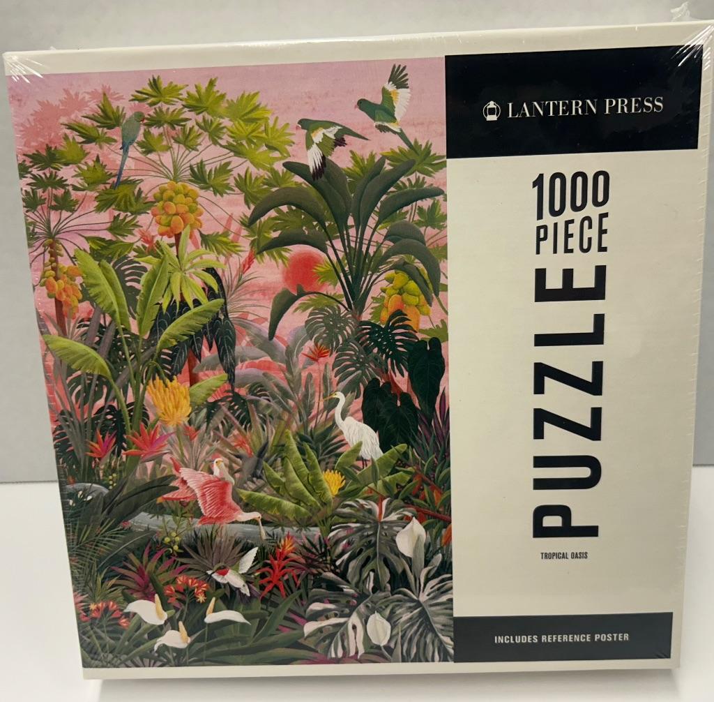 Set of 2 Jigsaw Puzzles:  Flora and Fauna