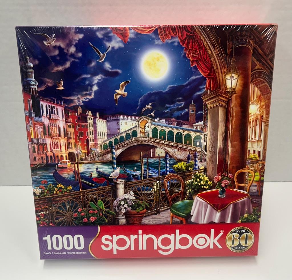 Springbrook Puzzle: ''Evening Cafe in Venice.''
