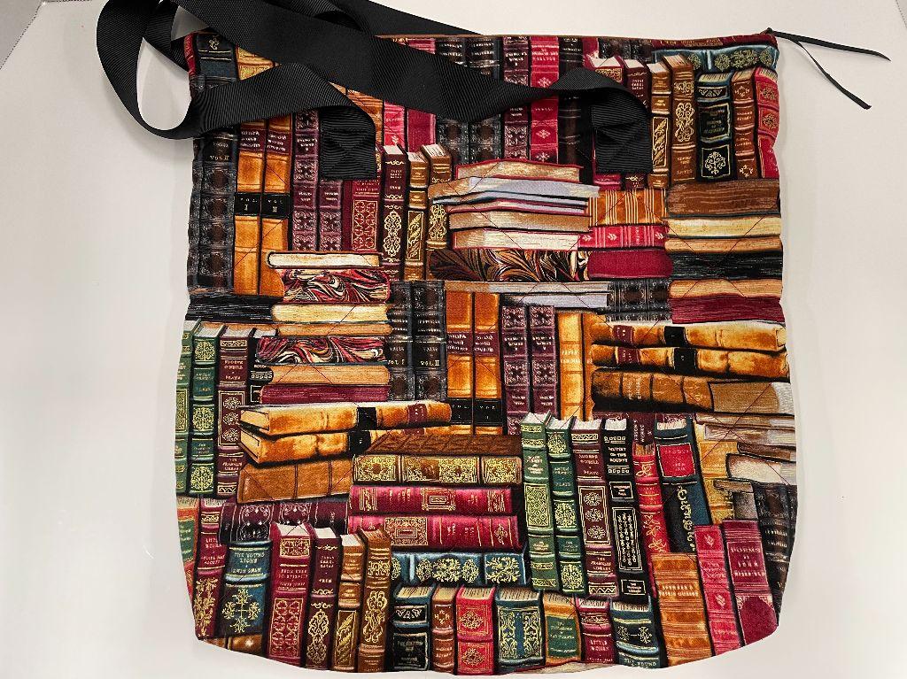 Library Book Tote Bag