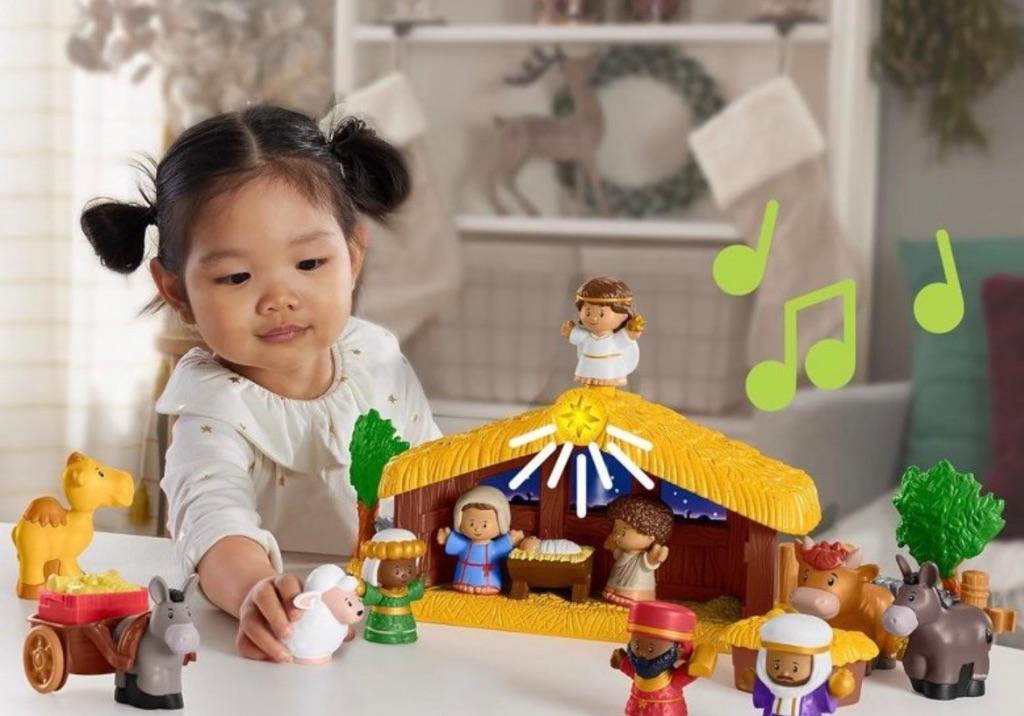 Fisher-Price Little People Toddler Nativity Play Set