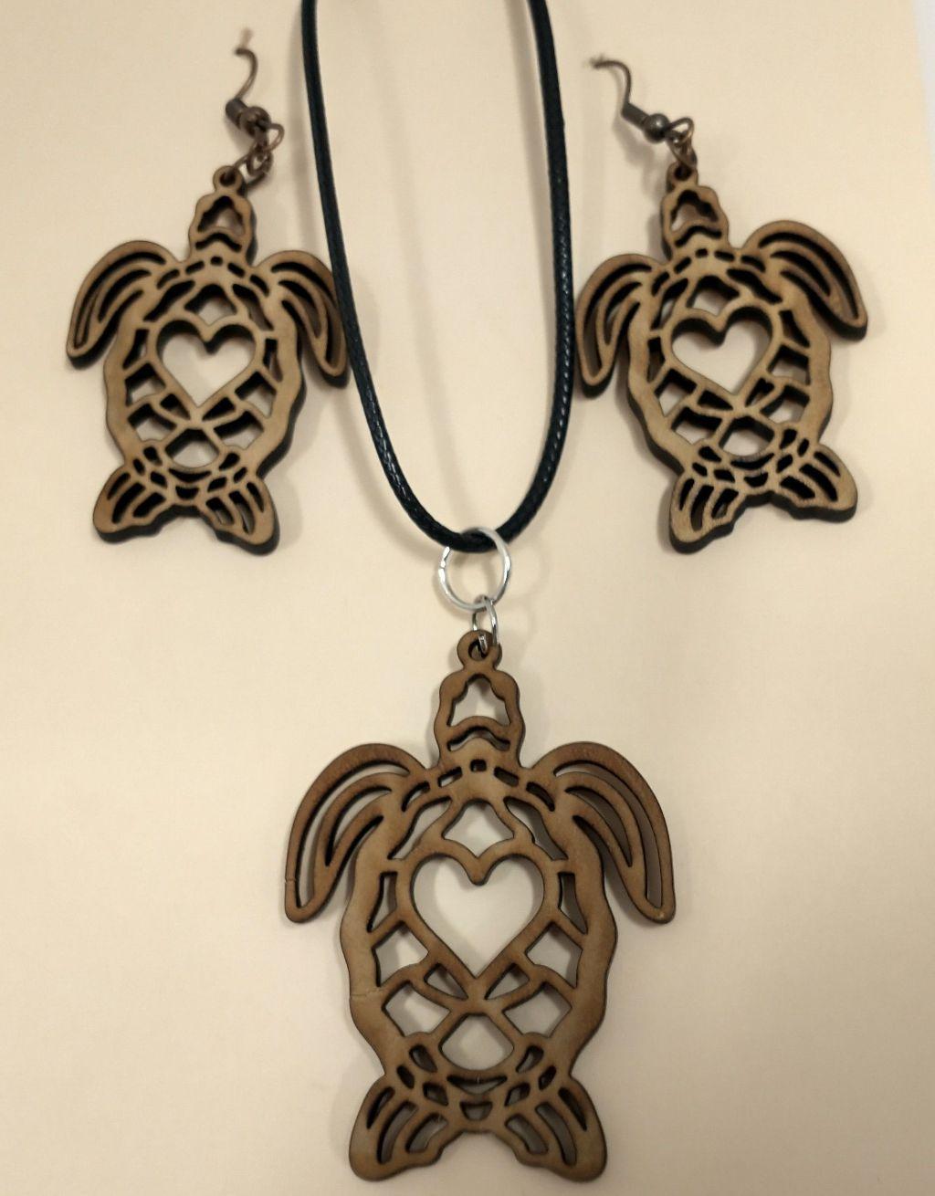 Wood Turtle Set