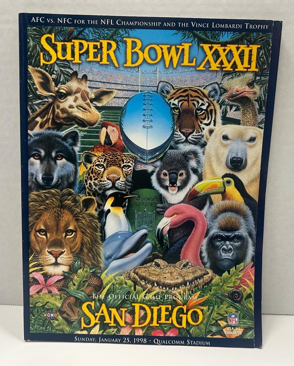 Super Bowl XXXII Program