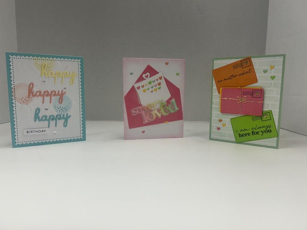 Happy Happy Happy 3 Greeting Cards