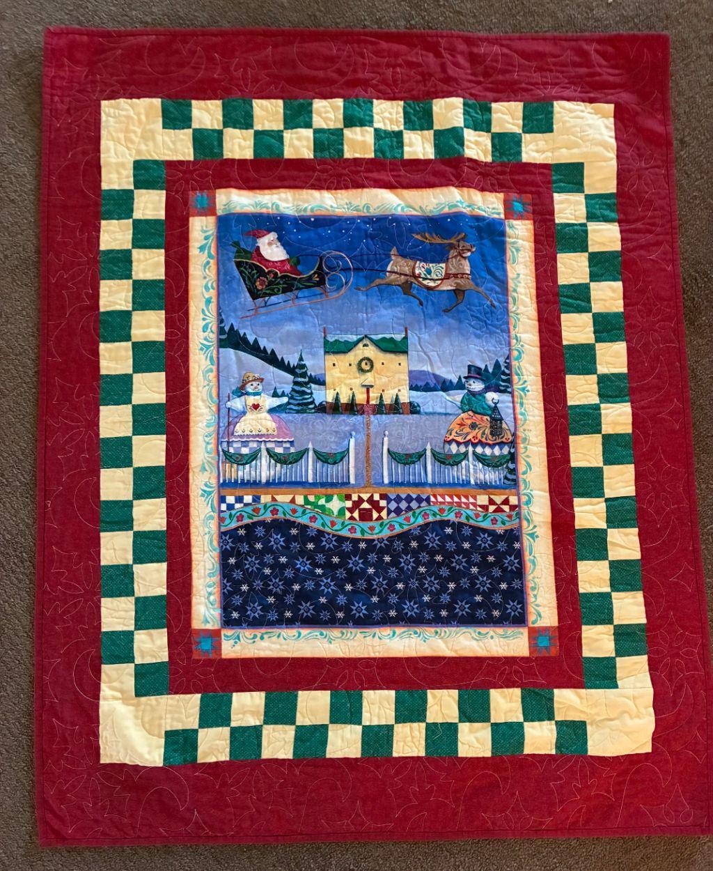 Delivery by Sleigh Quilt