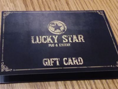 $30 Gift Certificate to Lucky Star