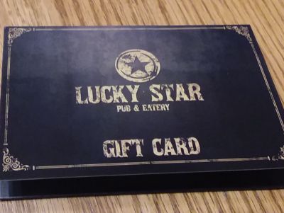 DINE & DASH- $30 Gift Certificate to Lucky Star