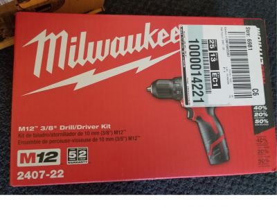 Milwaukee  M12  3/8 