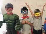 2 Winners Guttery's- Superhero Soiree with the Kindergarten Teachers