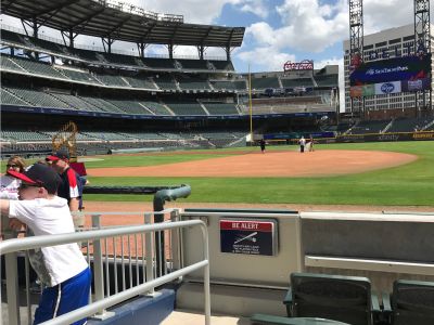 4 tickets for Brewers at the Braves