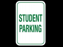 Upper Campus Student Parking Space