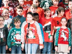 Gr. 2-5 Christmas Program SECOND Row Reserved Seating