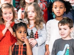 PS Christmas Program FRONT Row Reserved 2 Seats