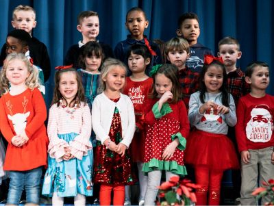 Gr. K-1 Christmas Program FRONT Row Reserved 2 Seats