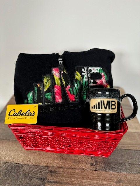 Meridian Blue Gift Basket