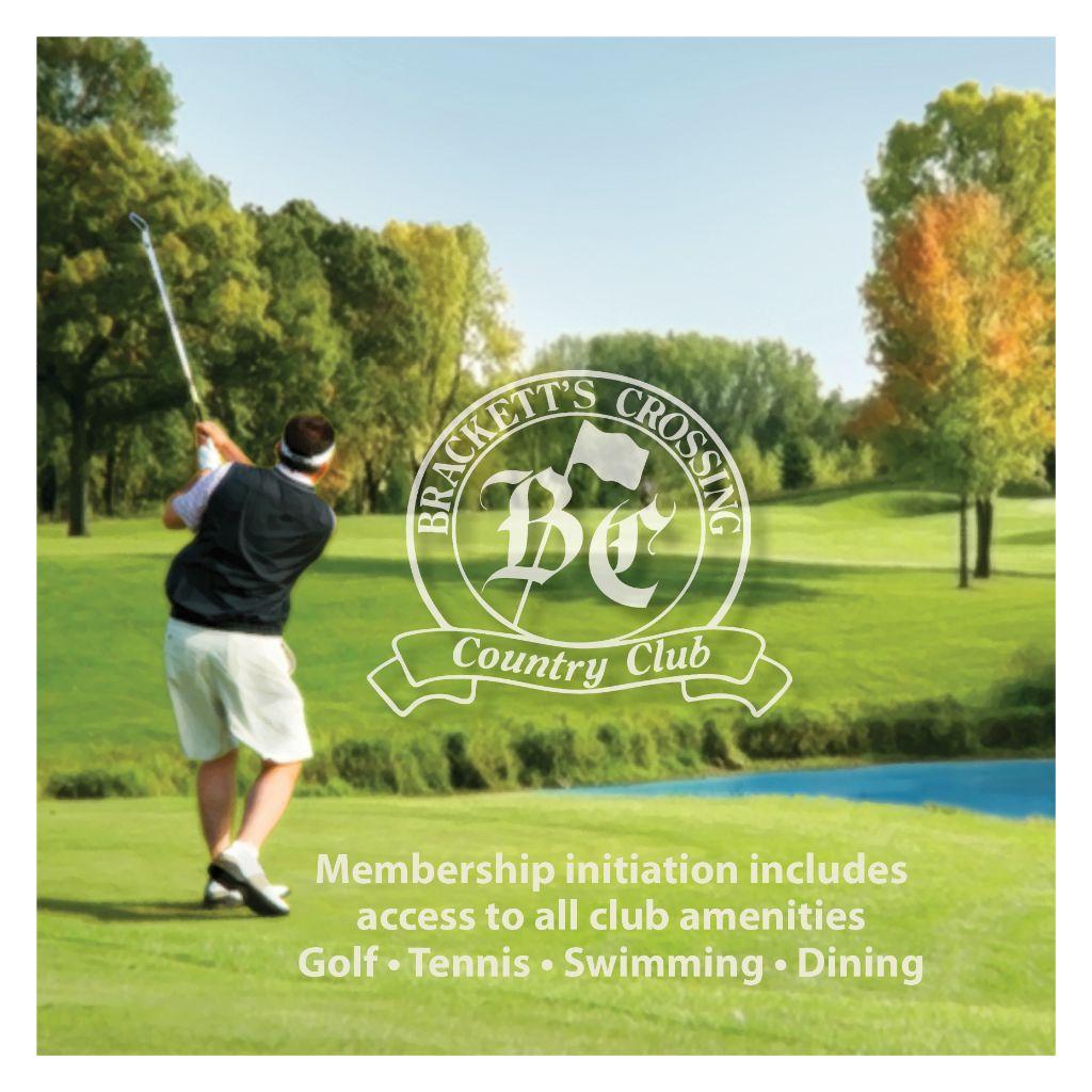 Initiation Fee to Brackett's Crossing Country Club