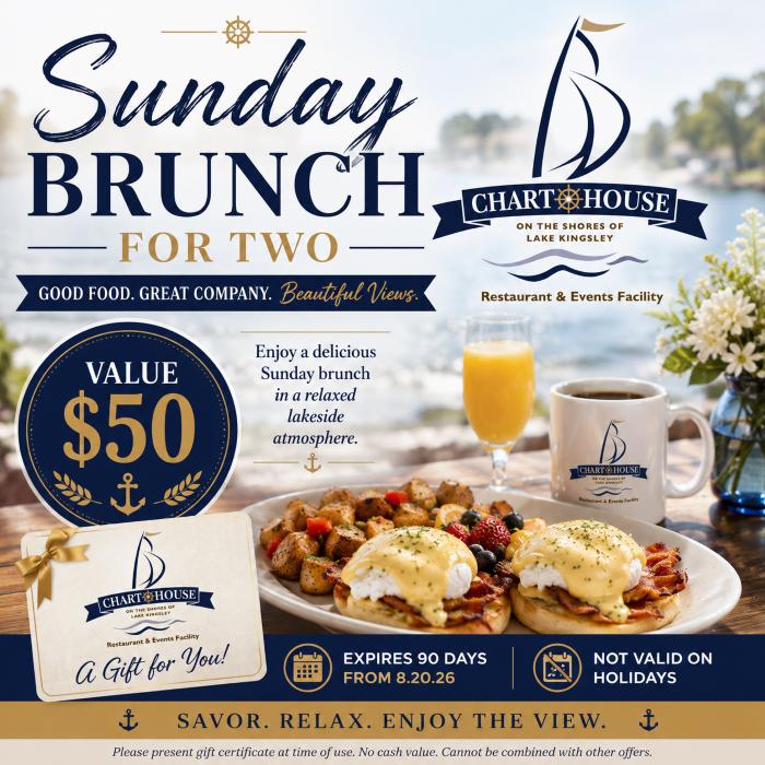 Sunday Brunch for Two at Chart House