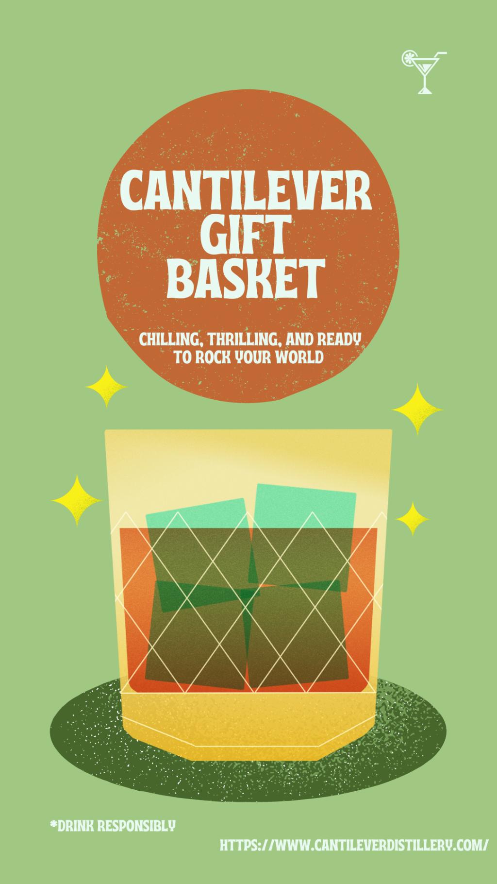 Cantilever Gift Basket