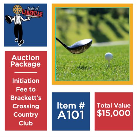 Initiation Fee to Brackett's Crossing Country Club