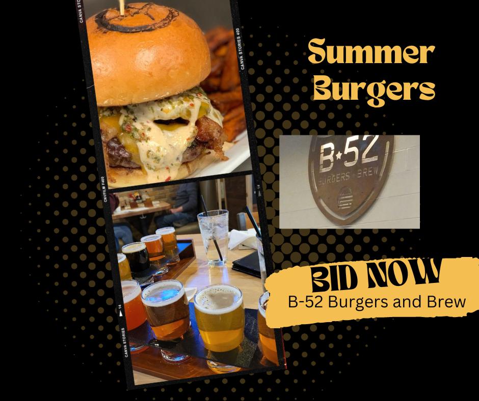 B-52 Burgers and Brew Gift Card