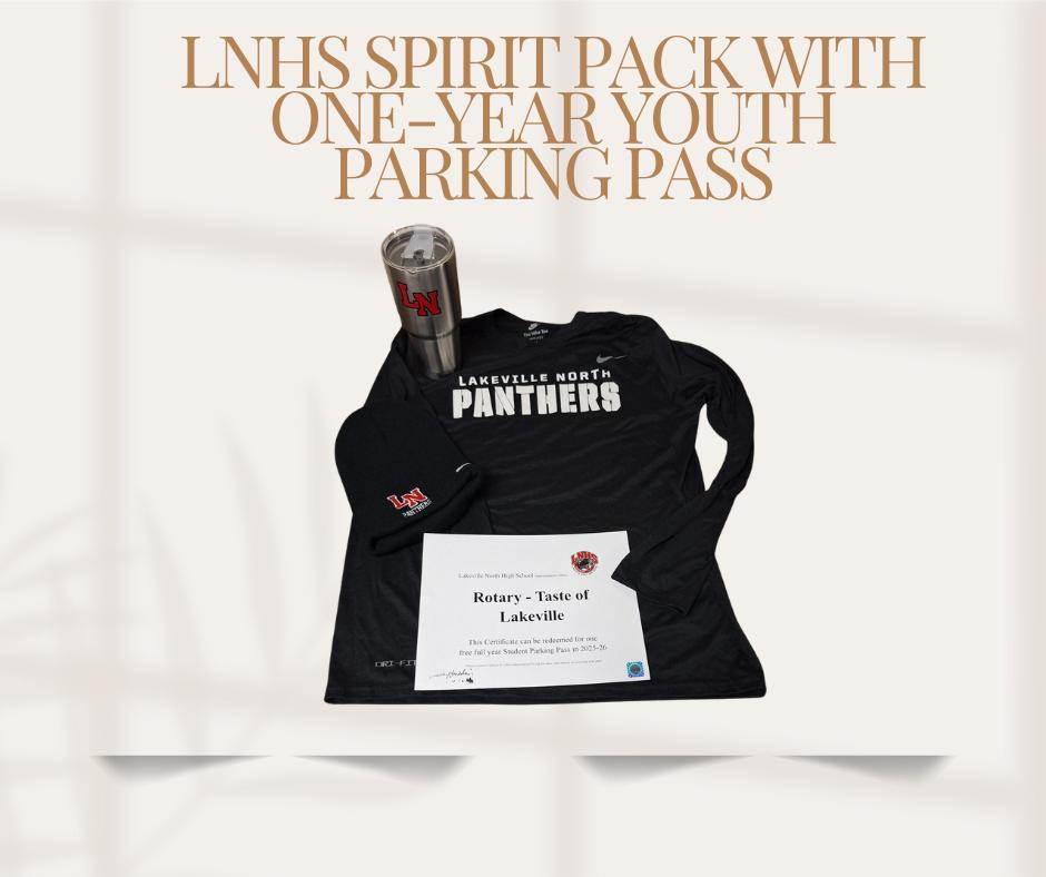 LNHS Spirit Pack with One-Year Youth Parking Pass