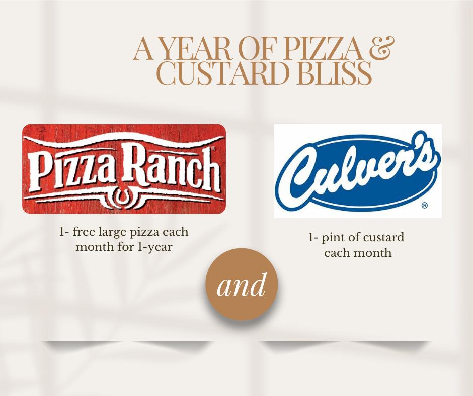 A Year of Pizza & Custard Bliss
