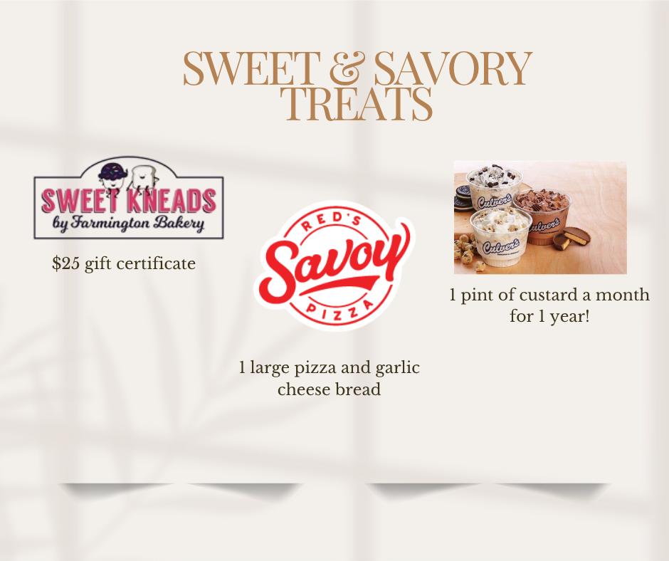 Sweet and Savory Treats
