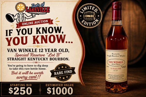 Van Winkel 12 Year Old, Special Reserve ''Lot B'' St...