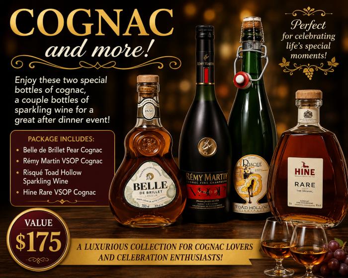 Cognac and Bubbles – A Spirited Collection