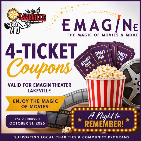 Movie Night for Four at Emagine Lakeville!