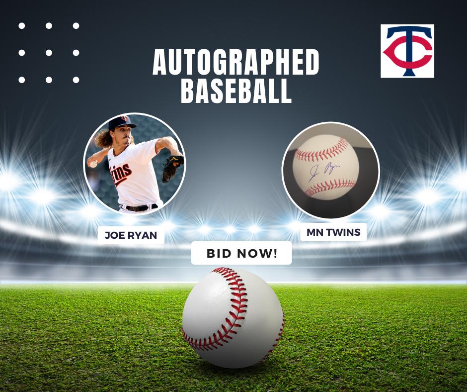 Joe Ryan Autographed Baseball