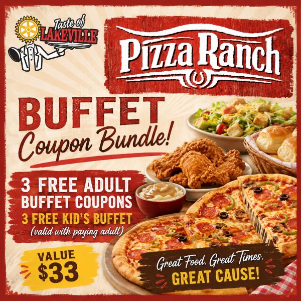 Pizza Ranch Buffet Family Feast!