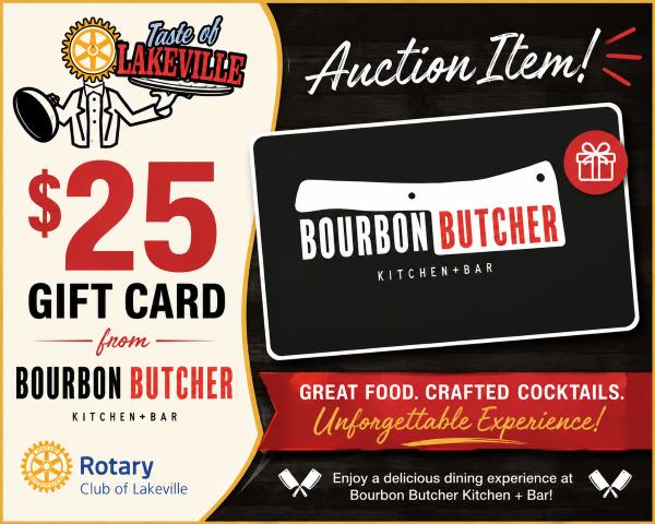Bourbon Butcher Kitchen + Bar Gift Card