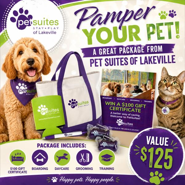 Pamper Your Pet at PetSuites Lakeville!