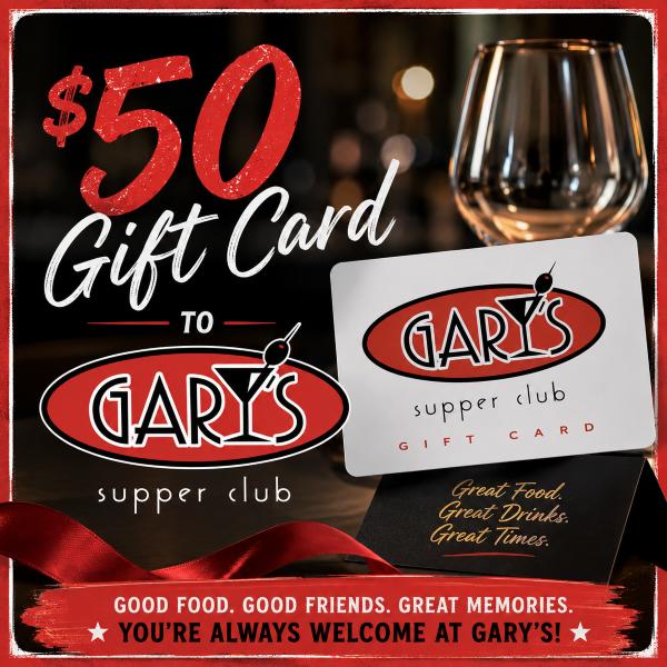 Classic Supper Club Experience  $50 Gary's Supper Cl...