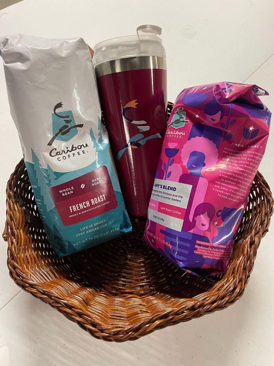 Caribou Coffee Gift Basket